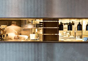Clayworks clay plaster wall finishes for London restaurant